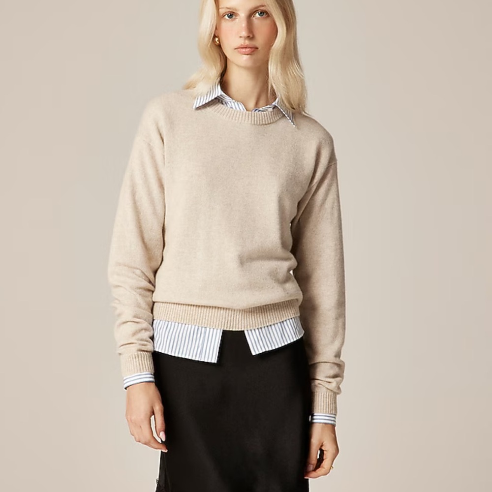 Perfect cashmere crewneck sweater